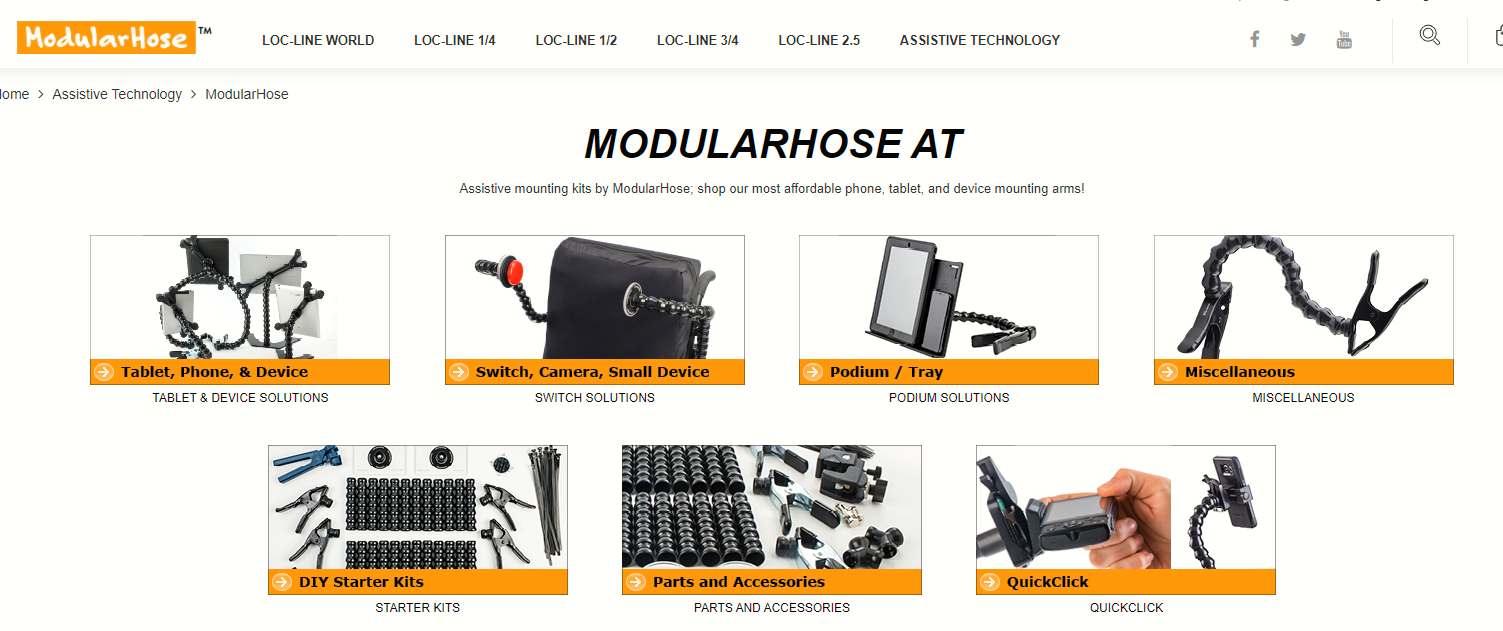 Modularhose website screenshot