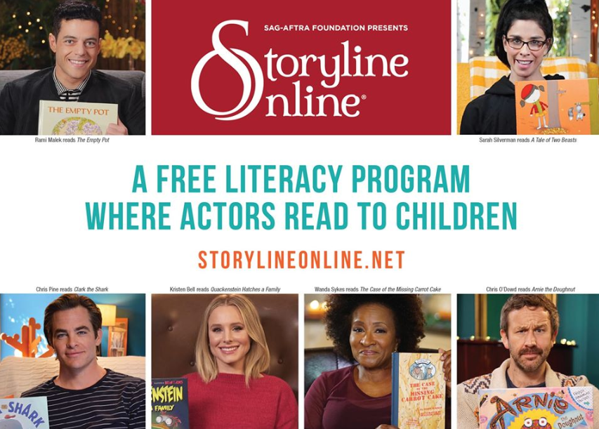 Storyline Online announcement flyer